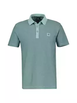 Рубашка-поло LERROS "Рубашка-поло LERROS с контрастным воротником", синий