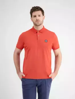Рубашка-поло LERROS "Рубашка-поло LERROS с точечным принтом", красный