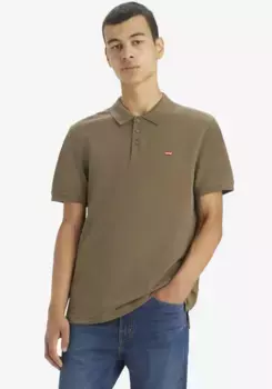 Рубашка-поло Levi's "LE NEW LEVIS HM POLO" с маленьким логотипом в виде крыла летучей мыши, цвет Crocodile