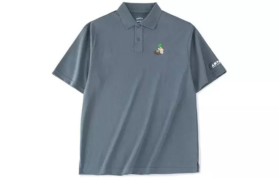 Рубашка поло Life Collection унисекс серая Anta, серый