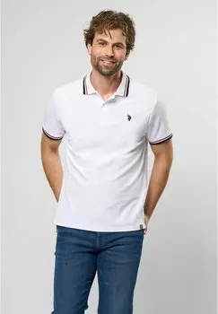 Рубашка поло LIMITED ANNIVERSARY U.S. Polo Assn., белый