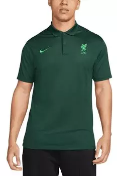 Рубашка-поло Liverpool FC Victory Dri-FIT Soccer Nike, зеленый