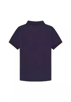 Рубашка поло LOGO Hackett London, темно-синий