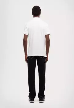 Рубашка поло LOGO Versace, белый