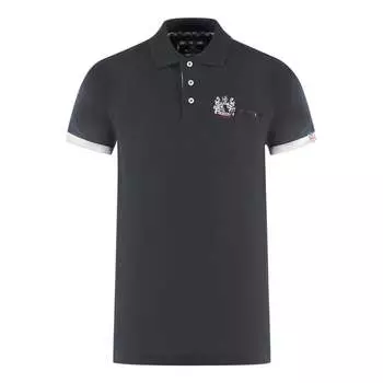 Рубашка-Поло London Aldi Aquascutum, черный