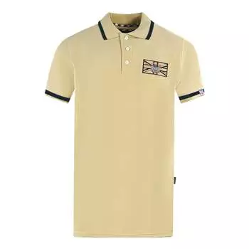 Рубашка-Поло London Union Jack Aquascutum, бежевый