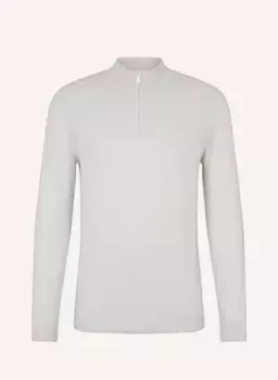 Рубашка-поло long sleeve polo shirt vincent, светло-серый Strellson, серый