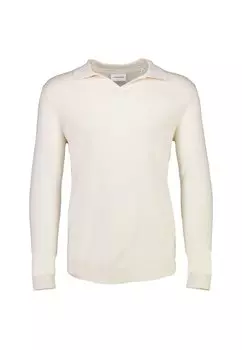 Рубашка поло Long sleeved top Lindbergh, кремовый