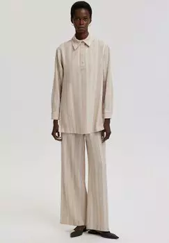 Рубашка поло Long sleeved top Touch Priv, бежевый