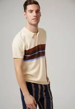 Рубашка-поло LOVE CAN TURN A MAN 4funkyflavours, цвет beige