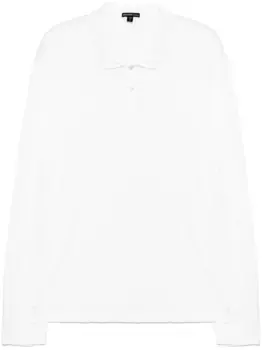 Рубашка поло Luxe Lotus James Perse, белый