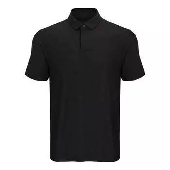 Рубашка поло luxe polo shirt 'black' Under Armour, черный