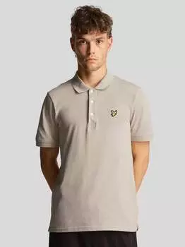 Рубашка поло Lyle & Scott, бежевый