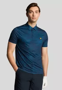 Рубашка поло Lyle & Scott, темно-синий