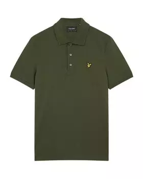 Рубашка поло Lyle & Scott, зеленый