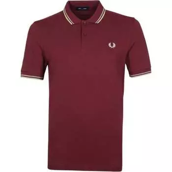 Рубашка поло m3600 m69 es с двойными кончиками Fred Perry, красный