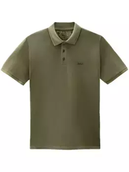 Рубашка поло Mackinack WOOLRICH, зеленый