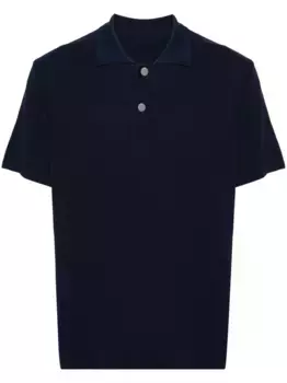 Рубашка поло Maille JACQUEMUS, синий