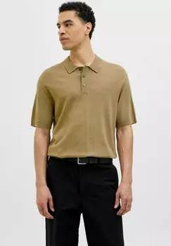 Рубашка поло MANGA CORTA Jack & Jones, оливковый