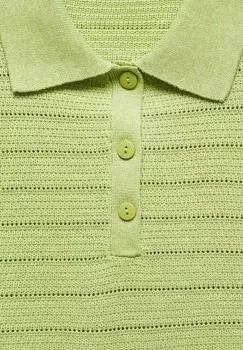 Рубашка поло Mango, желтый