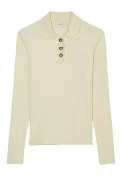 Рубашка-поло Marc O'Polo DENIM ВОРОТНИК С ПЛАНКОЙ НА ПУГОВИЦАХ, цвет white blush