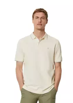 Рубашка-поло Marc O'Polo "из чистого органического хлопка", белый