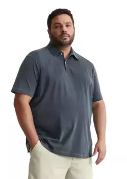 Рубашка-поло Marc O'Polo "из чистого органического хлопка", синий