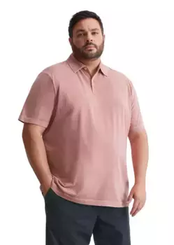 Рубашка-поло Marc O'Polo "из чистого органического хлопка", розовый