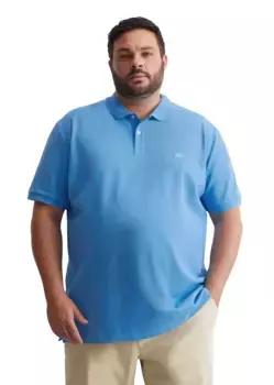 Рубашка-поло Marc O'Polo "из чистого органического хлопка", синий
