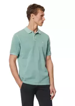 Рубашка-поло Marc O'Polo из пике, цвет Midnight Moss