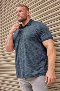 Рубашка-поло Marl BadRhino, синий