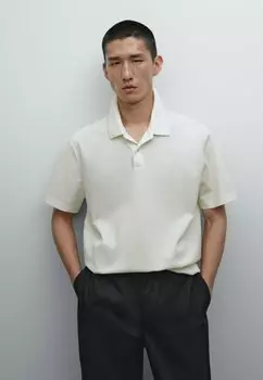 Рубашка поло Massimo Dutti, белый