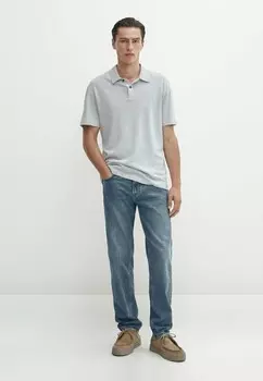 Рубашка поло Massimo Dutti, серый