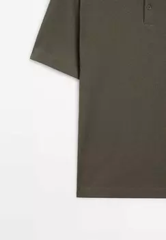 Рубашка поло Massimo Dutti, зеленый