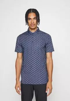 Рубашка-поло MATTR PALMS Puma Golf, темно-синий блейзер/белое сияние