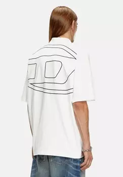 Рубашка поло MEGOVAL Diesel, белый