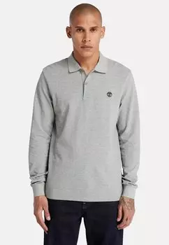 Рубашка-поло Millers River Timberland, цвет medium grey heather