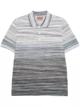 Рубашка-поло Missoni из хлопка-слаба, серый