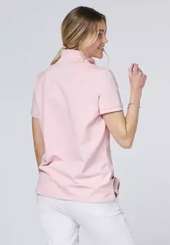 Рубашка поло MIT LANGER KNOPFLEISTE Polo Sylt, светло-розовый