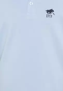 Рубашка-поло Mit Logo Stickerei Polo Sylt, синий