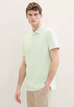 Рубашка поло MIT LOGO TOM TAILOR, светло-зеленый