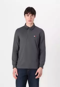 Рубашка поло MIX RUGBY - Long sleeved top Tommy Jeans, антрацит