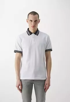 Рубашка-поло MONOGRAM Versace Jeans Couture, белый