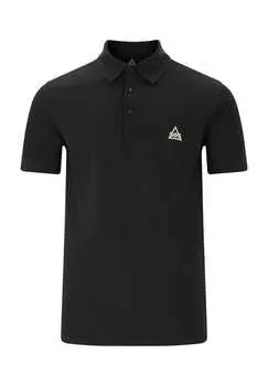 Рубашка поло Monviso невероятно мягкого качества Sos, черный