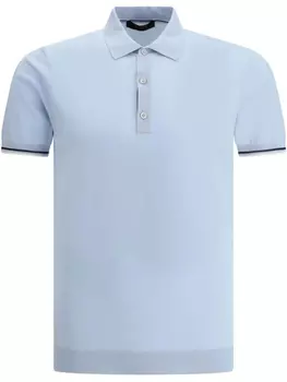Рубашка поло Moorer пике, синий
