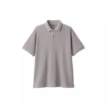 Рубашка-поло Muji плетеная, зеленый