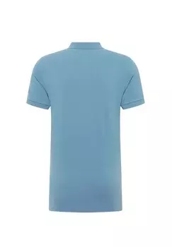Рубашка поло Mustang, светло-голубой