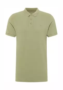 Рубашка поло Mustang, темно-зеленый