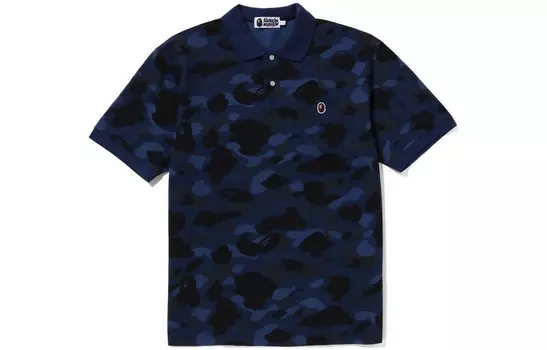 Рубашка поло мужская A Bathing Ape, синий