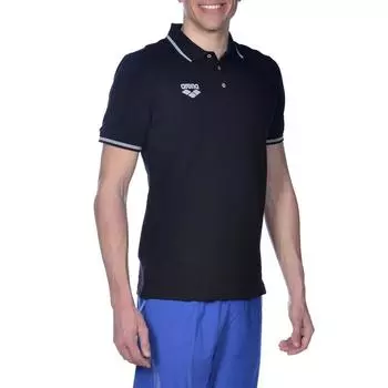 Рубашка-поло мужская Arena TL S/S POLO, цвет schwarz